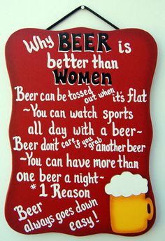 Beer - Bar Sign 메뉴판 More