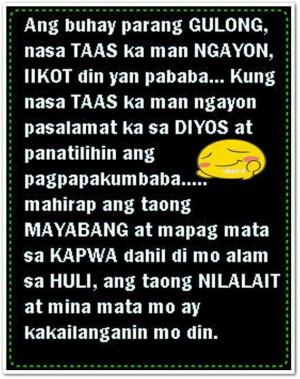Tagalog Life Quotes