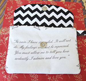 ... jane austen spoonflower fabric chevron black white riley blake