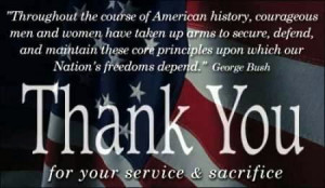 ThankYouTroops-GeorgeBush.jpg Thank You For Your Sacrifice - Troops ...
