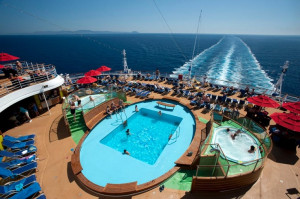 ... cruises pools decks dreem vacations carnival breeze breeze vacations
