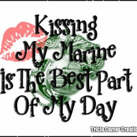 marine quotes photo: Kissing My Marine kissingmymarine.png