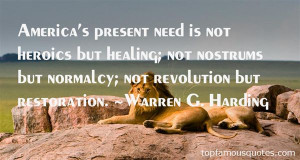 Favorite Warren G Harding Quotes