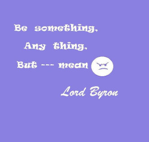 Quotation from: Byron's 