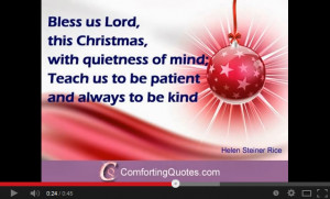 Religious Christmas Quotes – Video Sayings