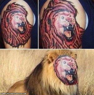 The King Of The Jungle Tattoo