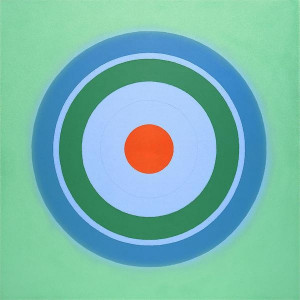 Kenneth Noland, sadly, he passed away last year. His sense of color ...