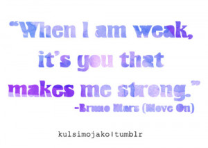 bruno mars, lyrics, move on, quote, typography, violet, word art