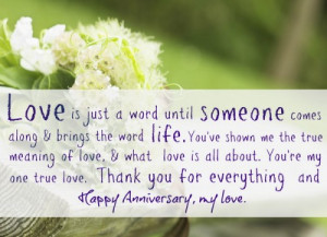 Quotes About Being Happy With Your Boyfriend 23. love is just a word ...