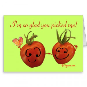 Cute Valentine Cards on Cute Valentine Card Cherry Tomatoes From ...