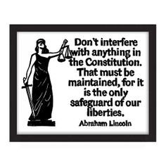 LAW~POSTER 11x14 Abraham Lincoln Quote Don't by WordsIGiveBy,etsy More