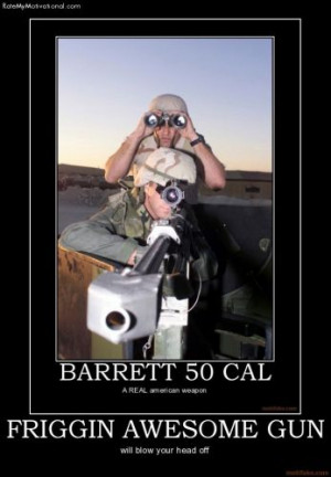 barrett 50 cal sniper rifle meme funny pictures and lol