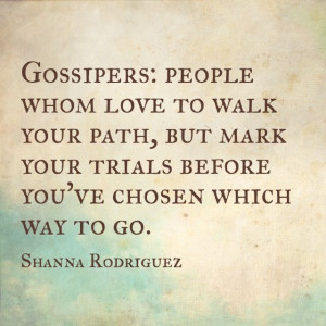 Quote Gossipers Gossip Quotes
