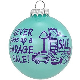 garage sale ornament #sayings #garagesale #Christmas $8.99