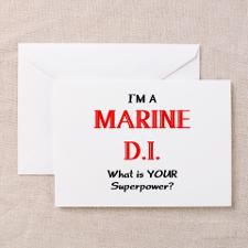 Marine Corps Drill Instructor Greeting Cards