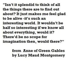 Anne of Green Gables!! More