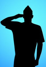 The party usually follows the official militaryretirement ceremony .