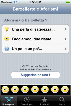Italian Jokes and Quotes Screenshots