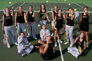 Our girls high school tennis team was pressed for time and needed new ...