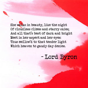 posted on sep 4 4 notes lord byron byron poetry