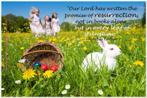 Our Lord Has Written The Promise Of Resurrection