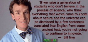 Bill Nye: Science and Religion - Imgur