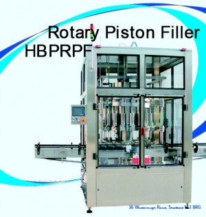 rotary piston filler packaging machine