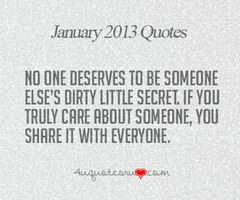 Secret your dirty little Your dirty