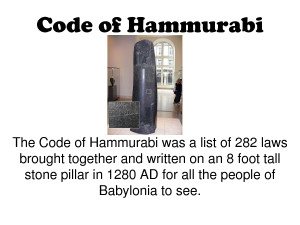Code of Hammurabi - Code of Hammurabi by mifei