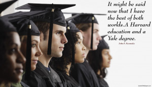 John F. Kennedy – Education Quotes Images