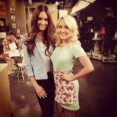 Mallory Jansen and Emily Osment are stunning on the set of Young ...
