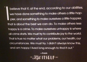 SCOTT JORDAN HARRIS: These words are on the back of Roger's ...