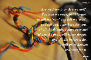 Happy Friendship Day Colorful Belt And Friendship Quote HD Wallpaper ...