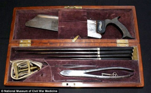 Civil War surgical instruments