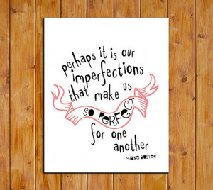 Jane Austen Love Quote Printable Perhaps It by ScubamouseStudiosJr, $5 ...