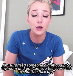 funny omg words jenna marbles texts messages Don't want to talk to ...