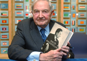 ... quotes about the New World Order by David Rockefeller provide a case