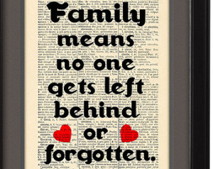 Family Quote, David Ogden Stiers quote,Typographic print, Dictionary ...