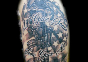 Army Sleeve Tattoo