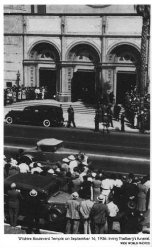 Irving Thalberg Funeral picture