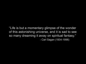 love Carl Sagan.