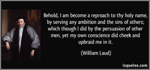 Behold, I am become a reproach to thy holy name, by serving any ...