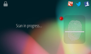 the Fingerprint Lock Screen free for Android