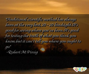 Traditional scientific method has always been at
