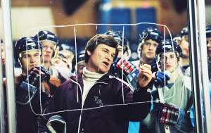 ... Ranford is used as a stand-in for star goalie Jim Craig in the movie