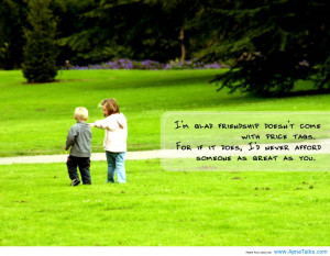 Cute Friendship Quotes HD Wallpaper 17
