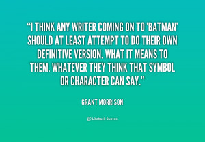 Grant Morrison Quotes