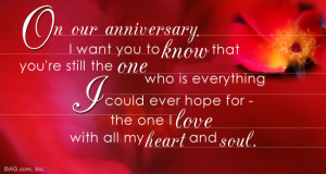 Love you my love.... and happy anniversary