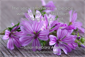 Love Yourself and Forgive Yourself