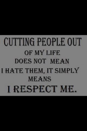 respect me